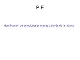 PIE