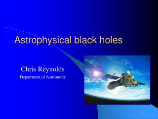 Astrophysical black holes