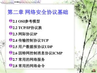 第二章 网络安全协议基础