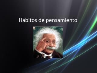 Hábitos de pensamiento