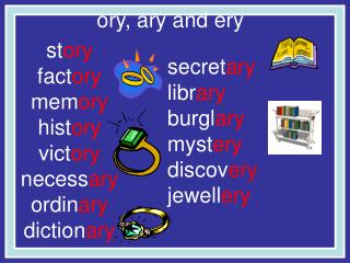 st ory fact ory mem ory hist ory vict ory necess ary ordin ary diction ary