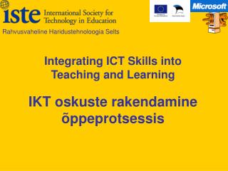 IKT oskuste rakendamine õppeprotsessis