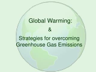 Global Warming: