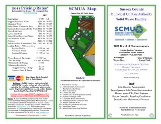 Sussex County Municipal Utilities Authority Solid Waste Facility