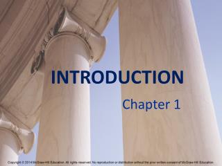 INTRODUCTION