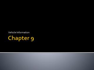 Chapter 9