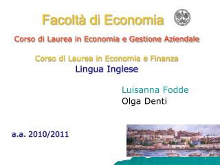 Facoltà di Economia