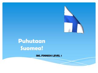 Puhutaan Suomea !
