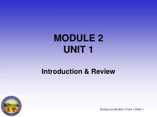 MODULE 2 UNIT 1