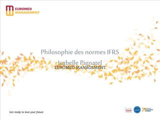 Philosophie des normes IFRS Isabelle Pignatel