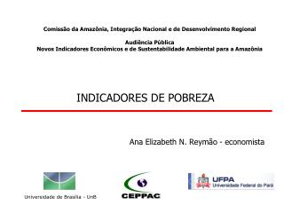 INDICADORES DE POBREZA