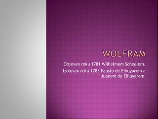 Wolfram