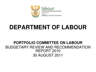 DEPARTMENT OF LABOUR