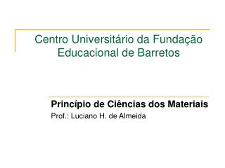 Centro Universitário da Fundação Educacional de Barretos