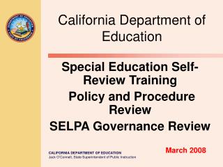 California Department of Education