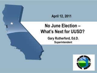 No June Election – What’s Next for UUSD?