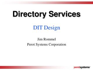 Directory Services