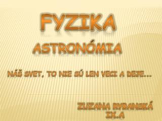 Fyzika