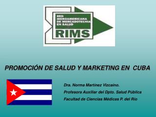 PROMOCIÓN DE SALUD Y MARKETING EN CUBA