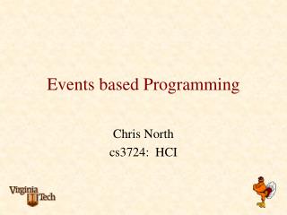 Events based Programming