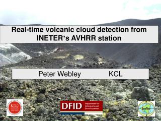 Real-time volcanic cloud detection from INETER ’ s AVHRR station