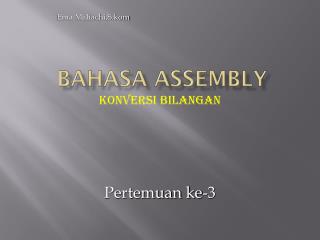 Bahasa Assembly