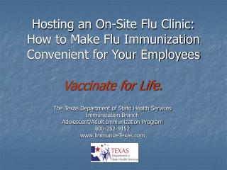 Hosting an On-Site Flu Clinic: How to Make Flu Immunization Convenient for Your Employees