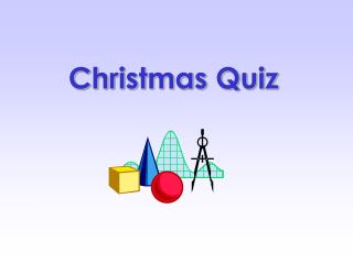 Christmas Quiz