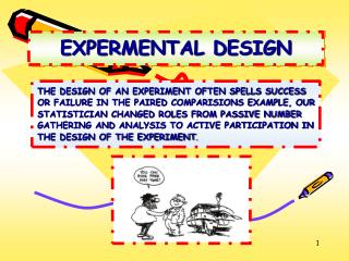 EXPERMENTAL DESIGN