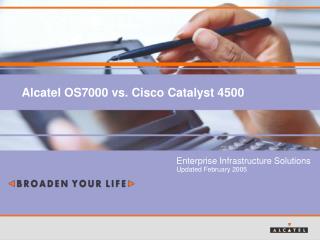 Alcatel OS7000 vs. Cisco Catalyst 4500
