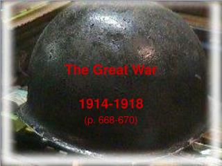 The Great War