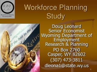 Workforce Planning Study