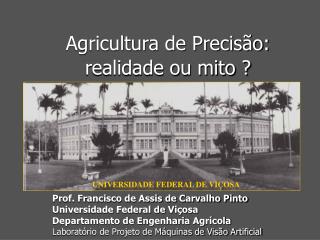 UNIVERSIDADE FEDERAL DE VIÇOSA