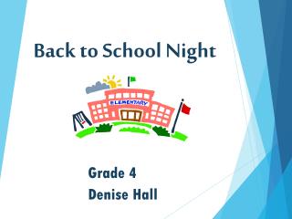Back to School Night