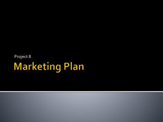 Marketing Plan