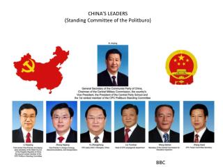 CHINA’S LEADERS (Standing Committee of the Politburo)
