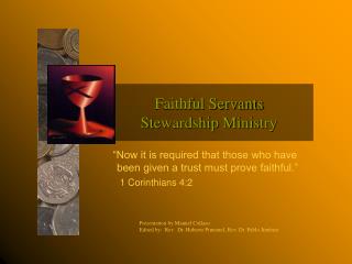Faithful Servants Stewardship Ministry