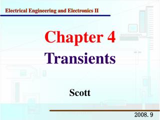 Chapter 4 Transients