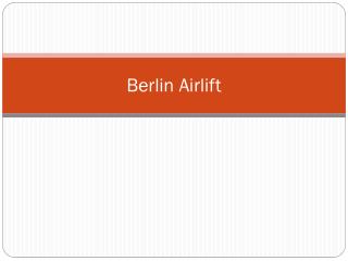 Berlin Airlift