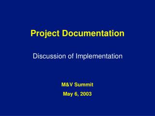 Project Documentation