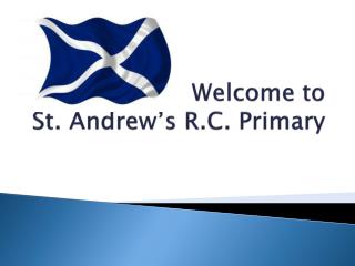 Welcome to St. Andrew’s R.C. Primary
