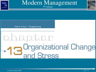 Modern Management 9 th edition