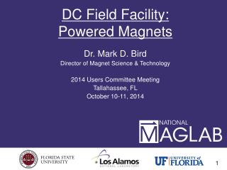 DC Field Facility: Powered Magnets