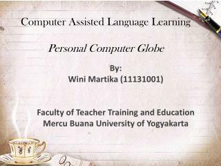 Computer Assisted Language Learning Personal Computer Globe