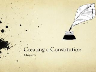 Creating a Constitution