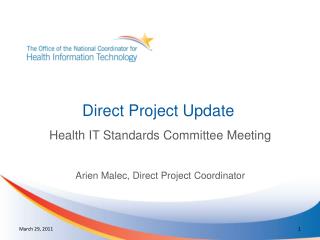 Direct Project Update