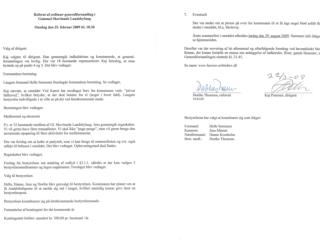 Referat fra generalforsamling i Gl. Skovlunde Landsbylaug Onsdag den 25. februar 2009