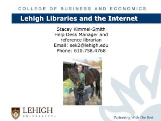 Lehigh Libraries and the Internet