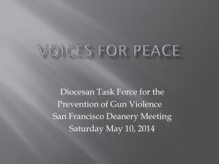 Voices for Peace