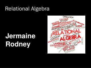 Relational Algebra